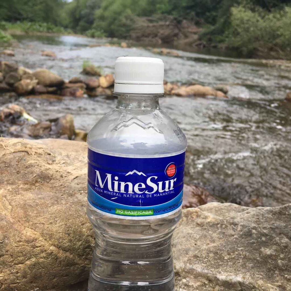 agua mineral de calidad